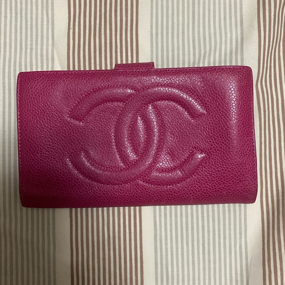 Authentic Chanel Pink Wallet